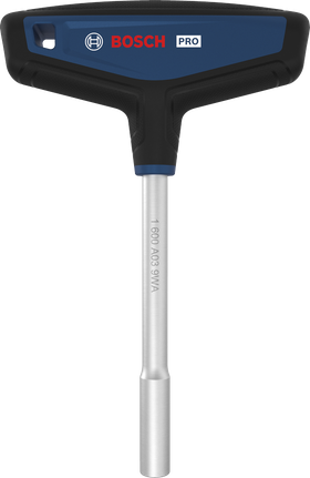 مفك براغي Bosch برو ذو رأس على شكل حرف T مع قبضة مريحة.